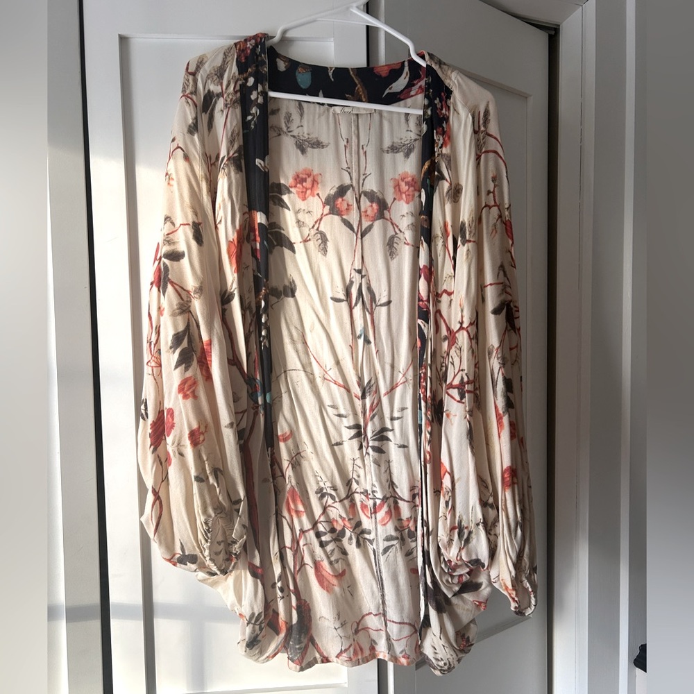 Anthropologie Floreat Kimono